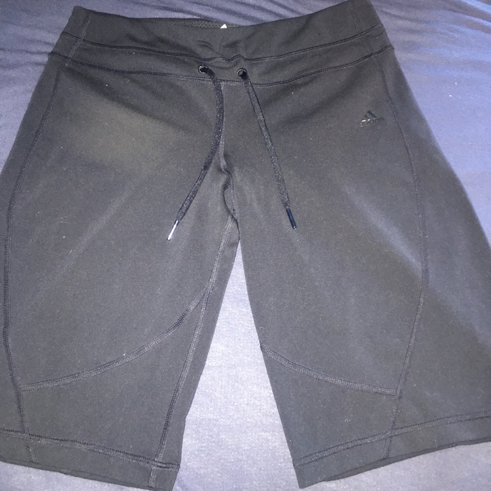 Adidas mid thigh shorts